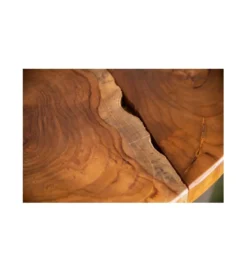 Stolik kawowy Mosaik 70 cm drewno Teak