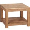 Stolik kawowy MUMBAI 60 cm drewno akacja