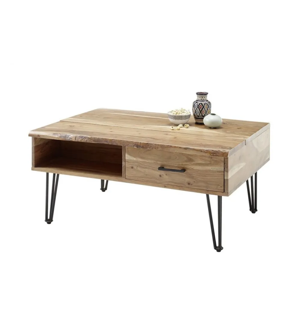 Stolik kawowy MUSTIQUE 110 cm akacja