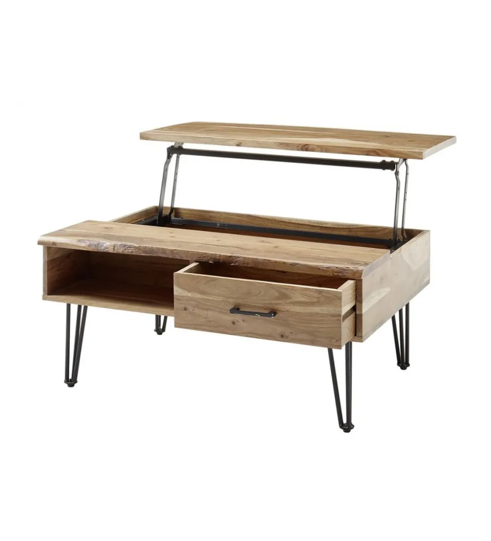 Stolik kawowy MUSTIQUE 110 cm akacja