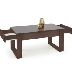 Stolik kawowy NEAMMA 110 cm w optyce ciemnego orzecha