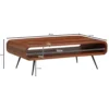 Stolik kawowy NEVERS 90 cm drewno sheesham