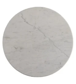 Stolik kawowy NIZAMES 80 cm drewno mango marmur