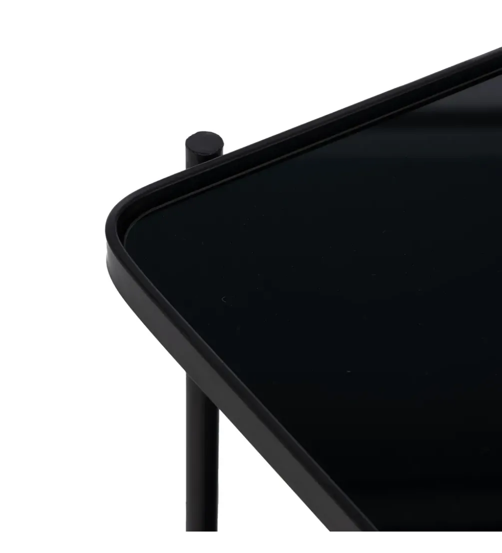 Stolik kawowy NOIR 50 cm czarny