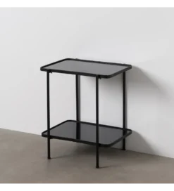Stolik kawowy NOIR 50 cm czarny