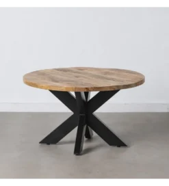 Stolik kawowy OLISA 80 cm drewno mango