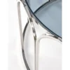 Stolik kawowy OLIVIA 80 cm srebrny