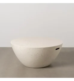 Stolik kawowy OPOKI 90 cm magnez biały