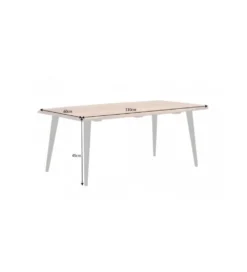 Stolik kawowy Organic Living 110 cm drewno akacja