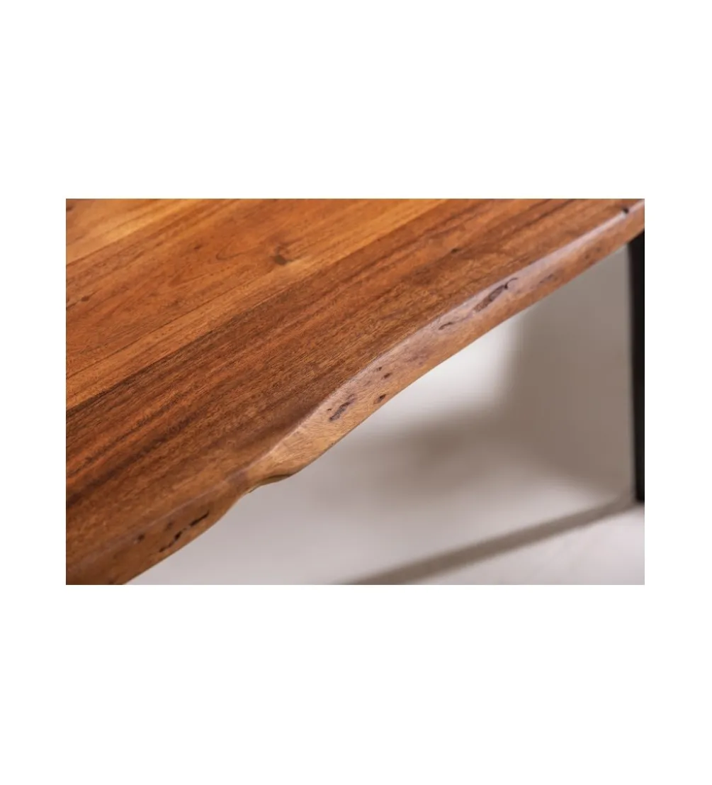Stolik kawowy Organic Living 110 cm drewno akacja