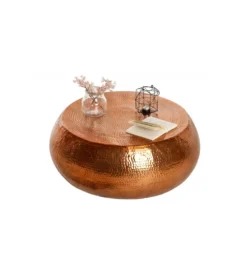 Stolik kawowy Orient 80 cm miedziany