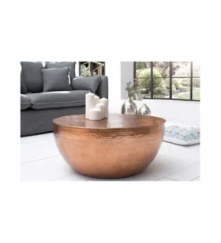 Stolik kawowy Orient 60 cm miedziany
