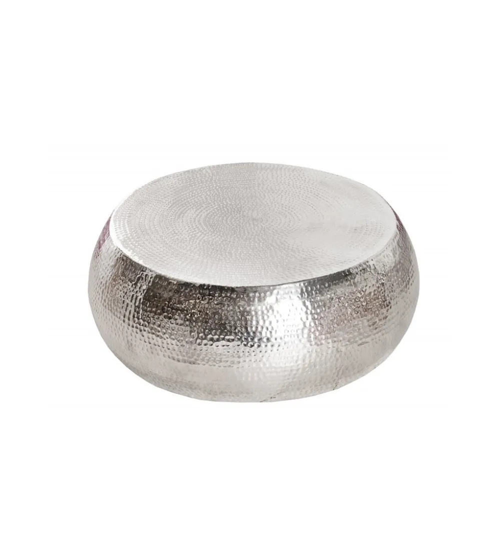 Stolik kawowy Orient 80 cm srebrny