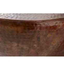 Stolik kawowy Orient II 60 cm antyczna miedź