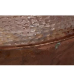 Stolik kawowy Orient II 60 cm antyczna miedź