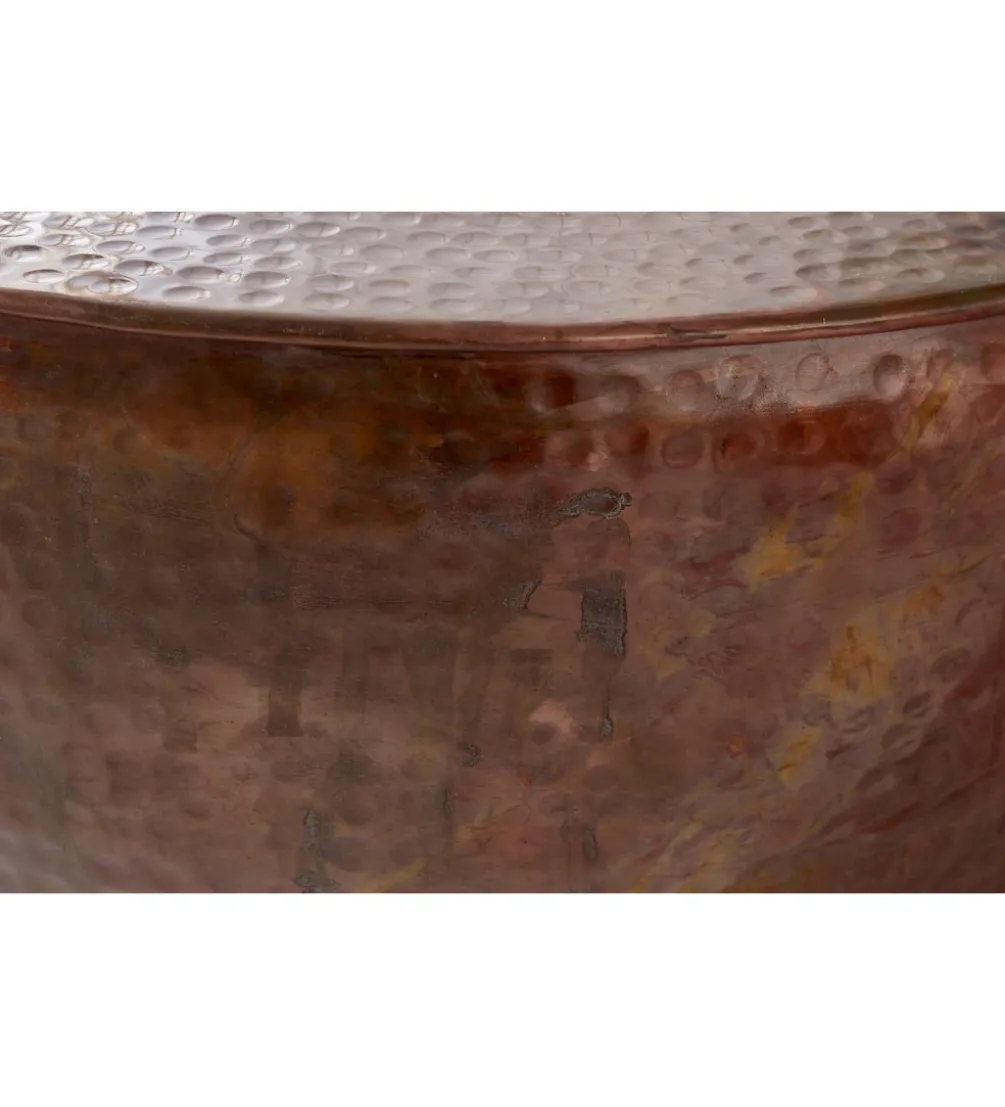 Stolik kawowy Orient II 60 cm antyczna miedź