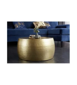 Stolik kawowy Orient II 60 cm złoty