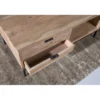 Stolik kawowy OSSLO 120 cm drewno akacja