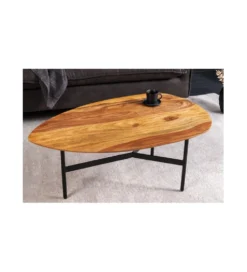 Stolik kawowy PARMIO 85 cm drewno sheesham