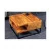 Stolik kawowy PEGU Giant 60 cm drewno sheesham