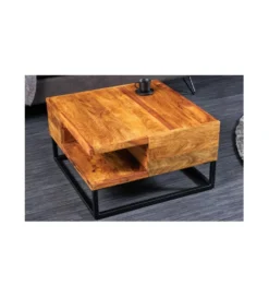 Stolik kawowy PEGU Giant 60 cm drewno sheesham