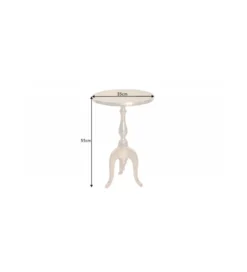 Stolik kawowy PERUGIA 35 cm złoty