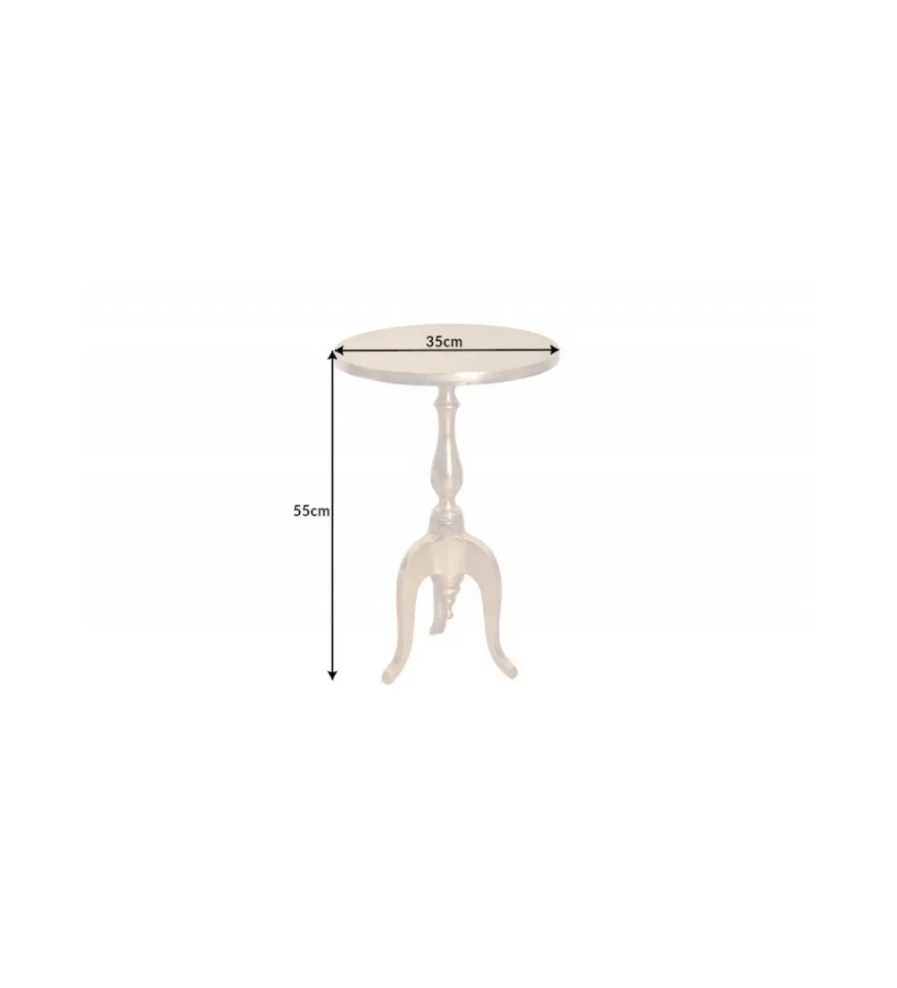 Stolik kawowy PERUGIA 35 cm złoty