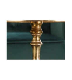 Stolik kawowy PERUGIA 35 cm złoty