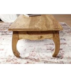 Stolik kawowy PINAR 110 cm drewno akacja
