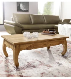 Stolik kawowy PINAR 110 cm drewno akacja