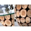 Stolik kawowy Pure Nature 70 cm drewno Teak