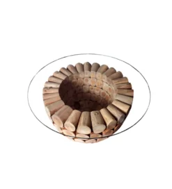 Stolik kawowy Pure Nature 70 cm drewno Teak
