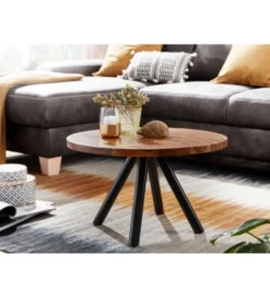 Stolik kawowy RASZI II 60 cm drewno sheesham