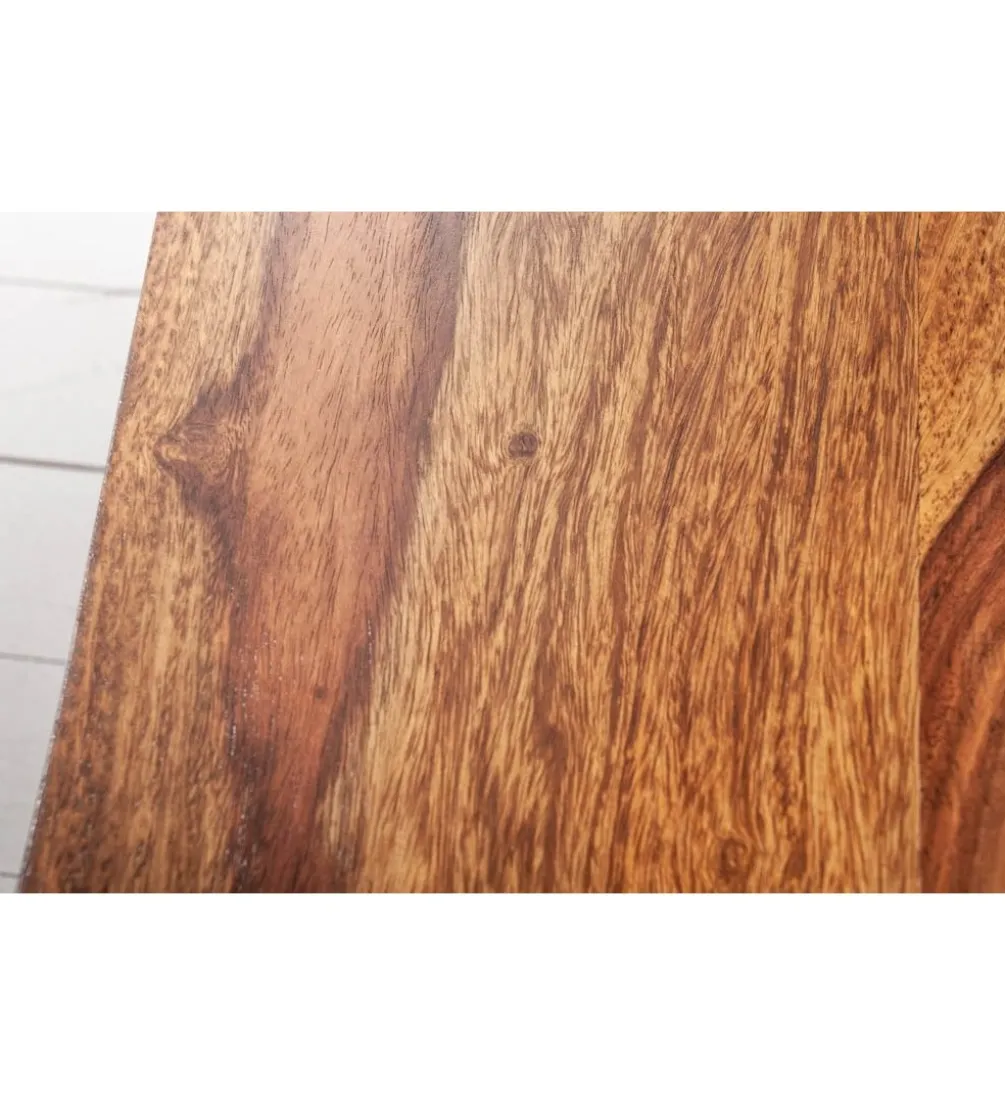 Stolik kawowy Retro 100 cm drewno Sheesham