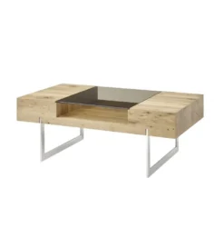 Stolik kawowy REWA 110 cm w optyce dąb sękaty