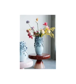 Stolik kawowy RICI 60 cm gradient czerwony