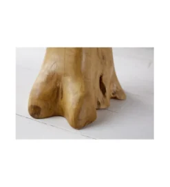 Stolik kawowy Root 60 cm drewno Teak