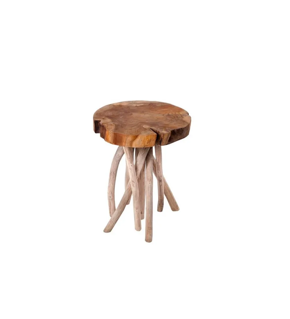 Stolik kawowy Root drewno Teak