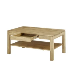 Stolik kawowy SALEM 115 cm dąb lity sękaty