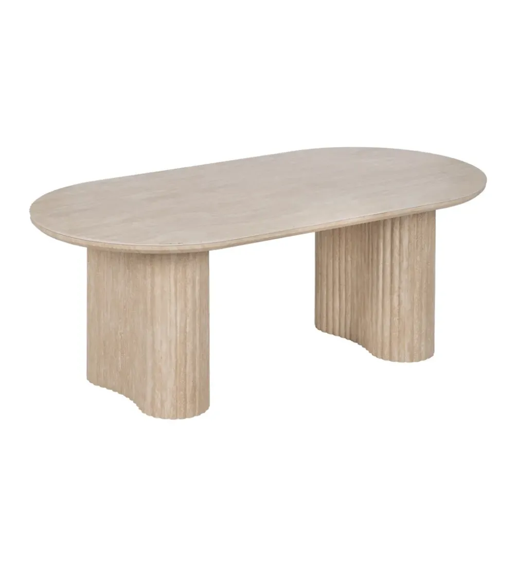 Stolik kawowy SAMETR 120 cm Beżowy