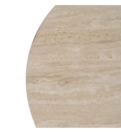 Stolik kawowy SAMETR 70 cm jasnobeżowy