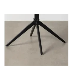 Stolik kawowy SASAN 60 cm efekt białego marmuru