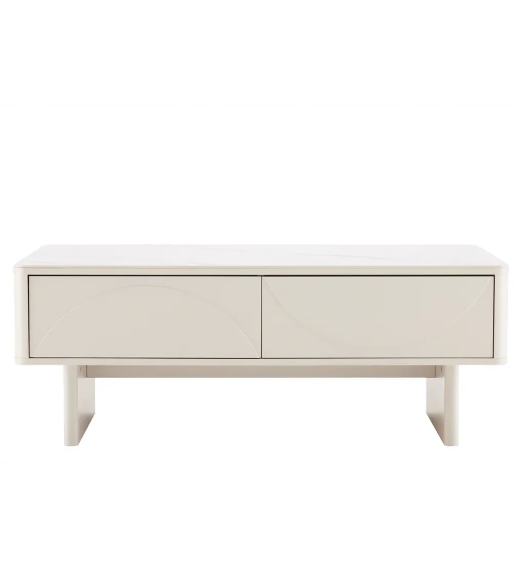 Stolik kawowy SAVOY 120 cm biały