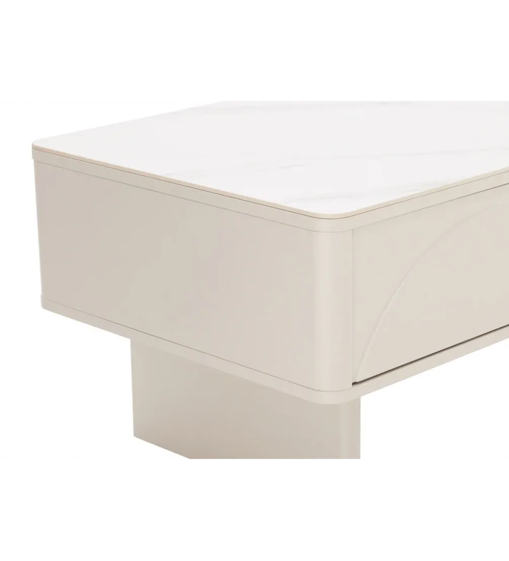 Stolik kawowy SAVOY 120 cm biały