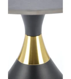 Stolik kawowy SCALITA 50 cm ceramika w optyce marmuru