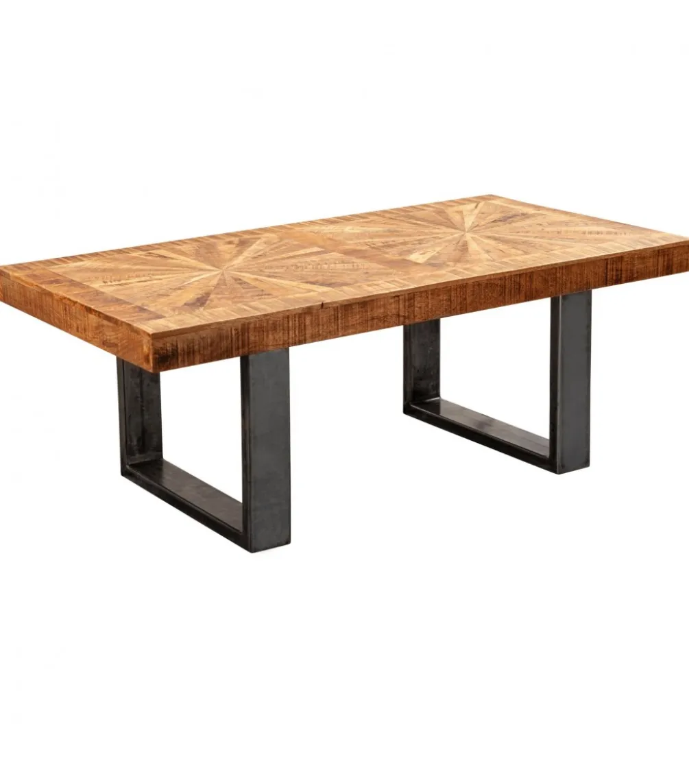Stolik kawowy SCALO 105 cm drewno mango