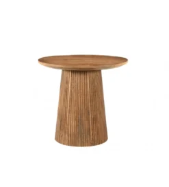 Stolik kawowy SELVETOR 50 cm drewno mango