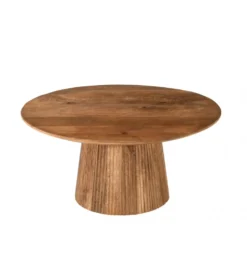 Stolik kawowy SELVETOR 80 cm drewno mango