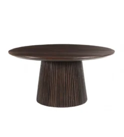 Stolik kawowy SELVETOR 80 cm w kolorze orzecha