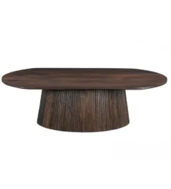Stolik kawowy SELVETOR 120 cm w kolorze orzecha